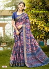 Aakashan By Kashvi Black Linen With Gold Zari Saree Wholesalers In Surat

